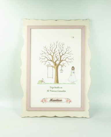 Árbol de huellas comunión